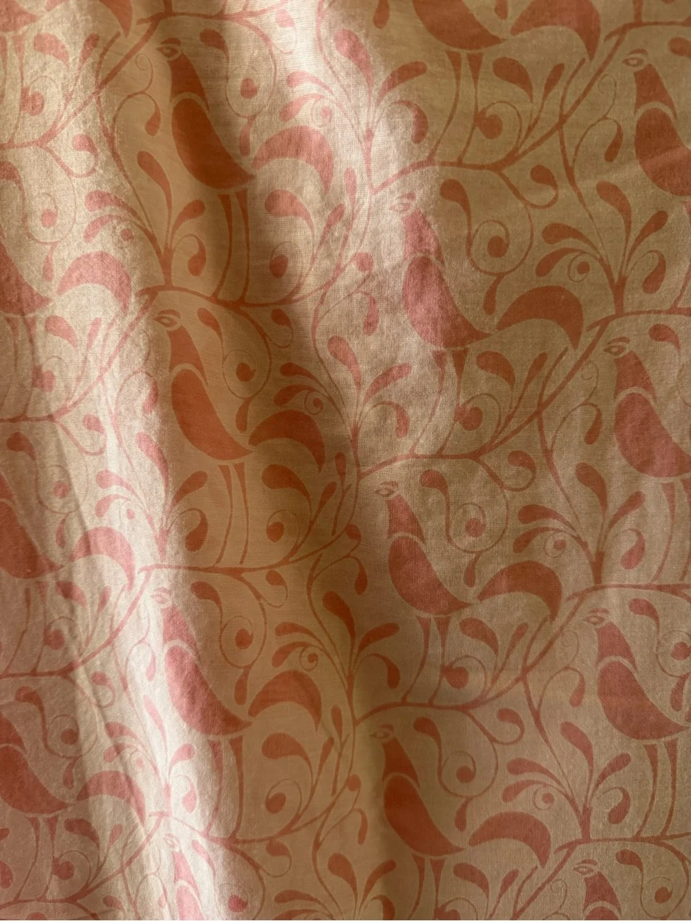 Vintage Calypso St. Barth Pareo Wrap Sarong in Pink - Pristine!